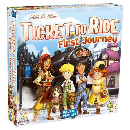 Days of Wonder Ticket to Ride: Europe - First Journey