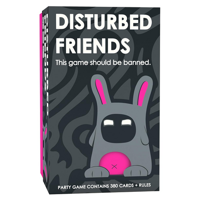 Kids Mandi Disturbed Friends Card Game, A Party Game Ideal for 21+