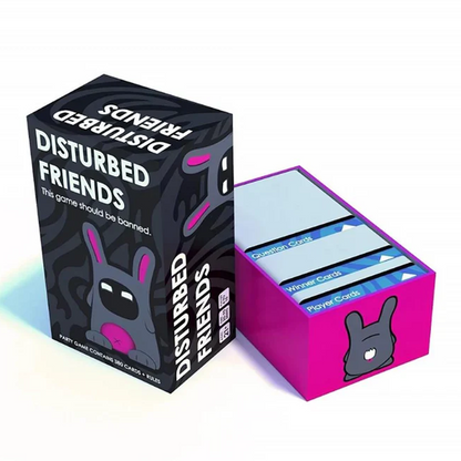 Kids Mandi Disturbed Friends Card Game, A Party Game Ideal for 21+