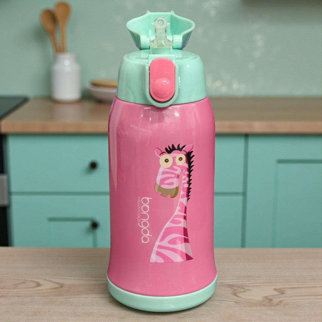 Bangda 560ml Stainless Steel Lecai Vacuum Children Water Bottle – Bangda Heat/Cold Theme