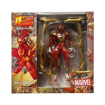 Kaiyodo Amazing Yamaguchi Revoltech No.023 Spider-Man Iron Spider Action Figure