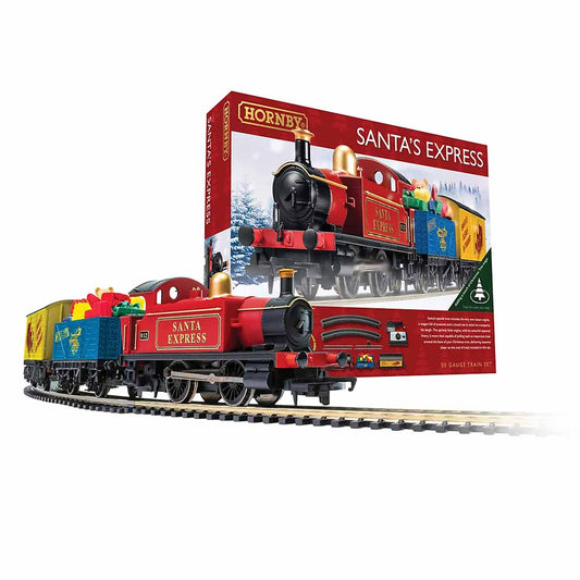 Hornby Hobbies R1248 Santa’s Express Electric Train Set | OO Gauge Christmas Railway Toy with Track & Controller