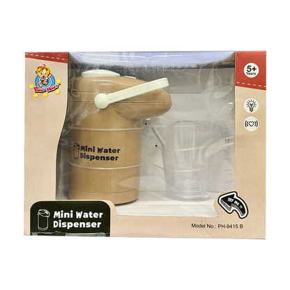 Pablo Honey Mini Water Dispenser Household Play Set (Brown) - Jaiman Toys