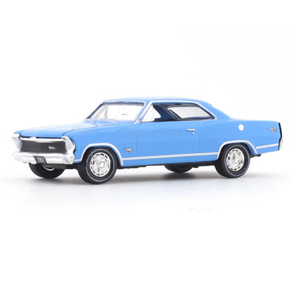 M2 Machines Auto-Drivers – 1967 Chevrolet Nova Super Sport (Blue) 1:64 Diecast Model Car