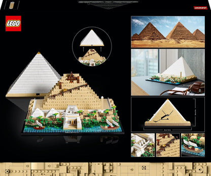 LEGO Architecture Great Pyramid of Giza 21058 Building Kit (1,476 Pieces)