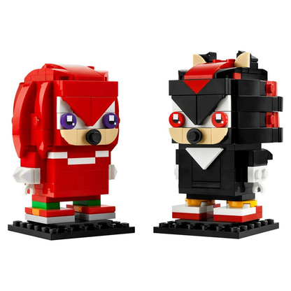 LEGO Brickheadz 40672 Sonic the Hedgehog Knuckles & Shadow (298 Pieces)