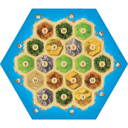 CATAN Board Game (Base Game) The Original Catan | Family Board Game | Board Game for Adults and Family | Adventure Board Game | Ages 10+ | for 3 to 4 Players