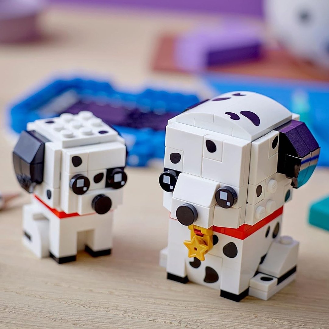 LEGO BrickHeadz Pets 40479 Dalmatian Dog and Puppy (252 Pieces)