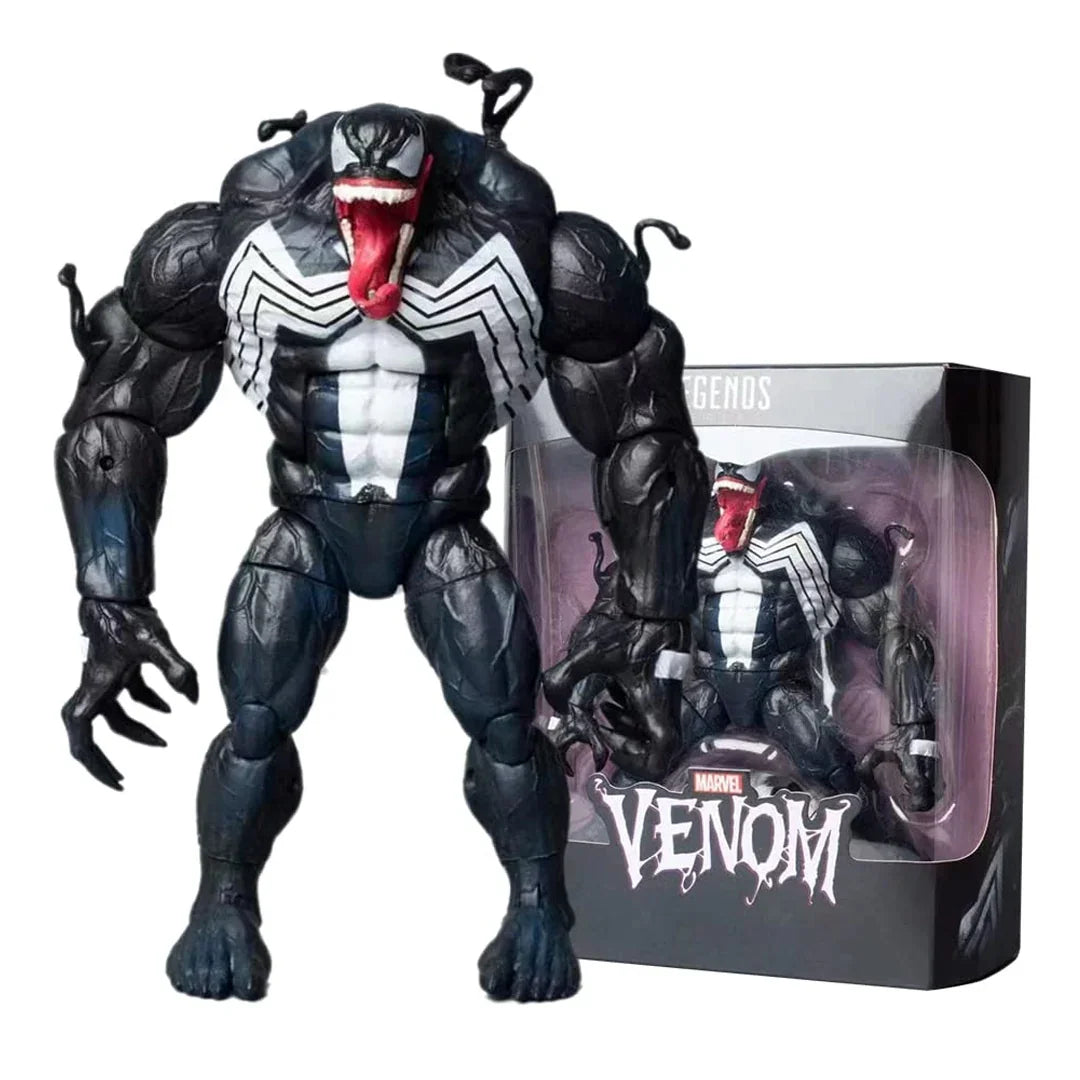 Venom Action Figure Model, Carnage Anime Action PVC Figure Movable Characters Model Statue Collectible Desktop Decoration (Venom C) - Jaiman Toys