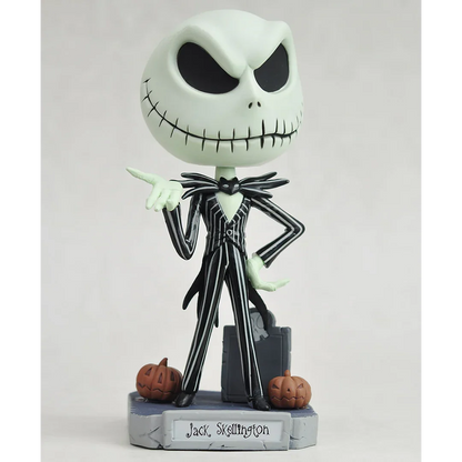 Funko TNBC Jack Skellington Wacky Wobbler Bobble Head 7" Inch Acton Figure - Jaiman Toys