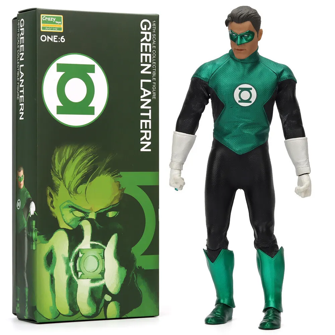 Crazy Toys Green Lantern 1/6 Action Figure Toys DC Comics Hal Jordan Model Boxed