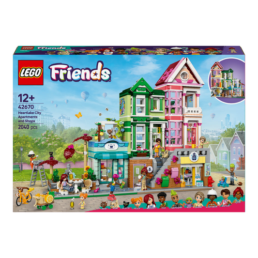 LEGO 42670 Friends Heartlake City Apartments and Stores