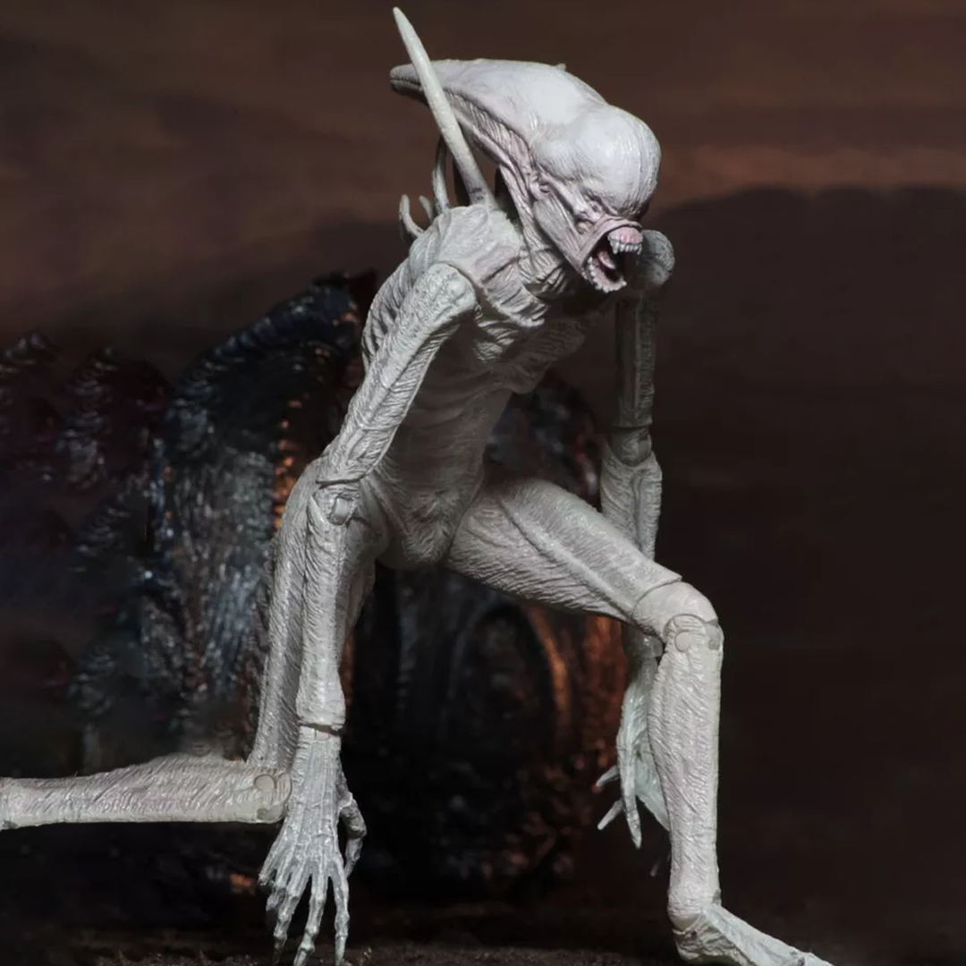 NEW WHITE ALIEN COVENANT NEOMORPH CREATURE PACK ACTION FIGURE