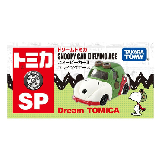 Dream Tomica Diecast Model Car SP - Snoopy Car II Flying Ace - Jaiman Toys