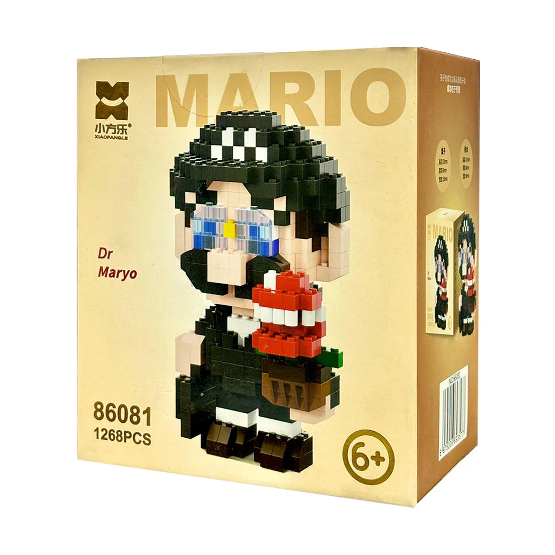 Mario Building Blocks Minifigure 5 Inch as Birthday Gift for Kids - Jaiman Toys