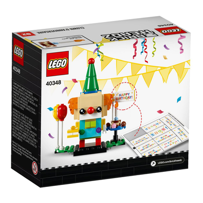 Lego BrickHeadz Happy Birthday Clown 40348 (150 Pieces)