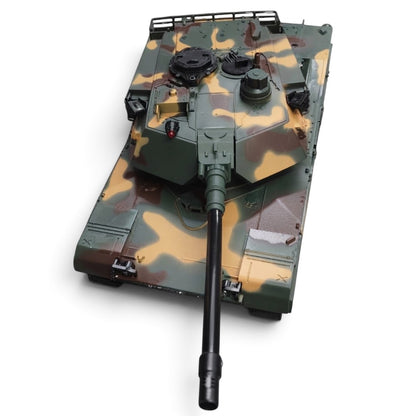 San You Toys Tank Campaign 1:18 Scale American M1A2 10-in-1 R/C Water Ball Tank ST0854298W with Lights, 10-Channel Remote & Soft Tracks