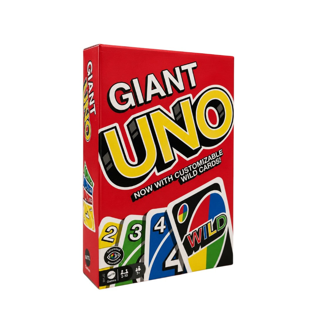 Mattel Games Adult UNO: Classic Giant UNO Card Game, Multicolor