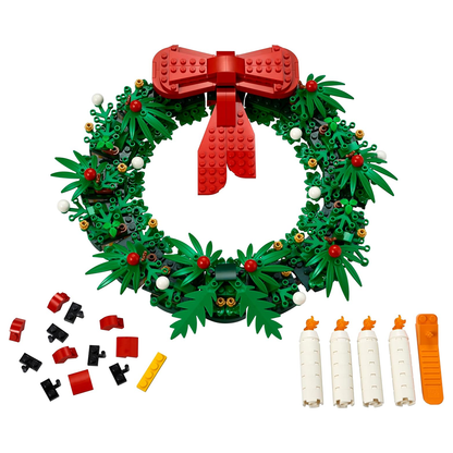 LEGO Iconic Christmas 2-in-1 Wreath with Big Red Bow and Advent 40426 (510 Pieces)