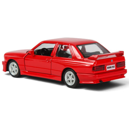 RMZ City BMW M3  1:32 Scale Die-Cast Model Car – Classic Vintage Sports with Opening Doors, Pull-Back Action With 2 Colour Variants