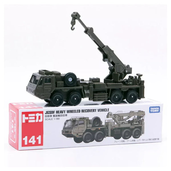 Takara Tomy Tomica 141 JGSDF Heavy Wheeled Recovery Vehicle - Jaiman Toys