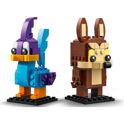 LEGO Brickheadz 40559 Looney Tunes Road Runner and Wile E. Coyote (205 Pieces)