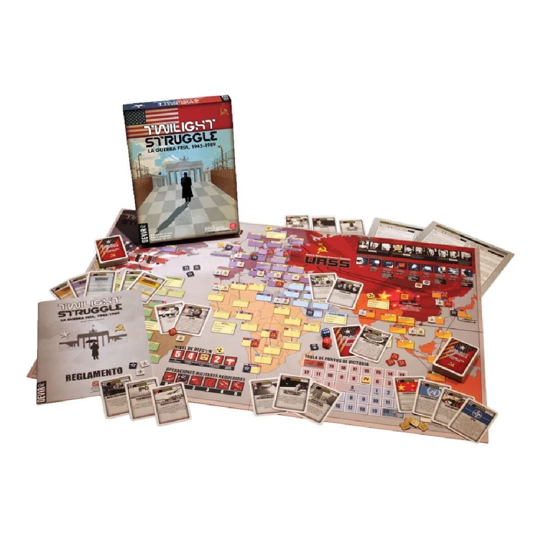 Twilight Struggle Deluxe Edition- Board Game GMT Games (2 Players) Age 8+