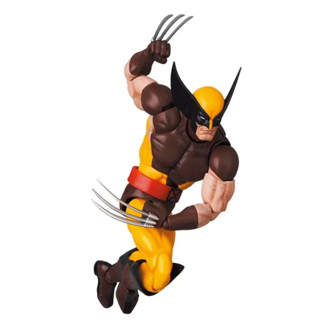 MAFEX No.138 Wolverine Action Figure | X-Men Marvel Comics | 6-Inch Collectible