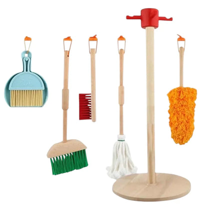 (Box Damage) Children's Cleaning Tools– Pretend Play Housekeeping Set For Kids