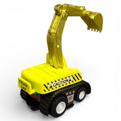 Joy Junction 1:64 Mini Racer Alloy Metal Excavator Toy with Pull-Back Function