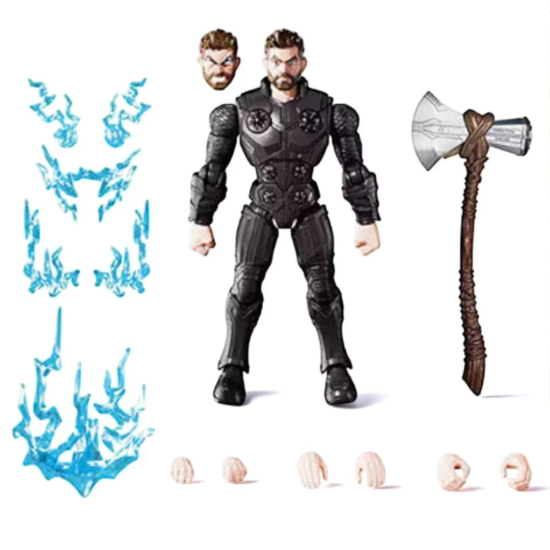 BLOKEES Marvel Infinity Saga Champion Class Thor – 5.3 Inch DIY Assembly Action Figure Model | Premium Collectible Toy