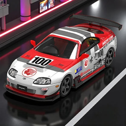 BSC Toyota 1:64  Supra A80 Idemitsu 100 Regular Edition Racing   Diecast Car Model