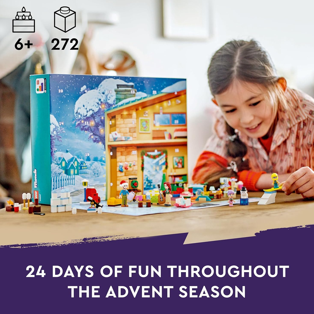 LEGO Friends 42637 Advent Calendar, Christmas Toy (272 Pieces)