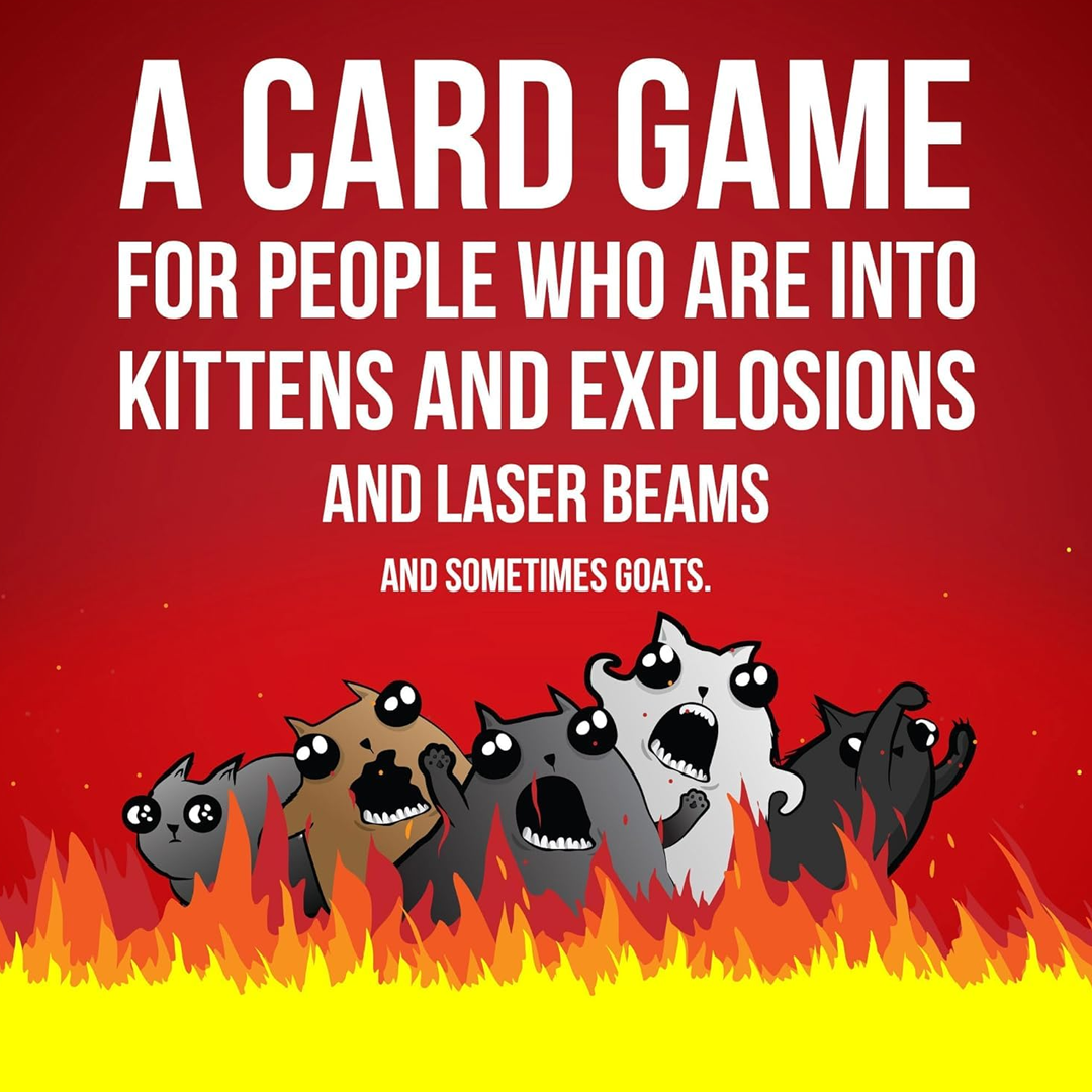 Exploding Kittens Asmodee Exploding Kittens Original Board Game