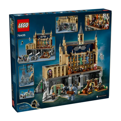 LEGO 76435 Harry Potter Hogwarts Castle: The Great Hall Building Blocks (1732 Pieces)