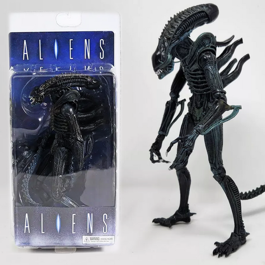 NECA XENOMORPH BLUE ALIEN FULLY ARTICULATED ACTION FIGURE WITH BENDABLE TAIL