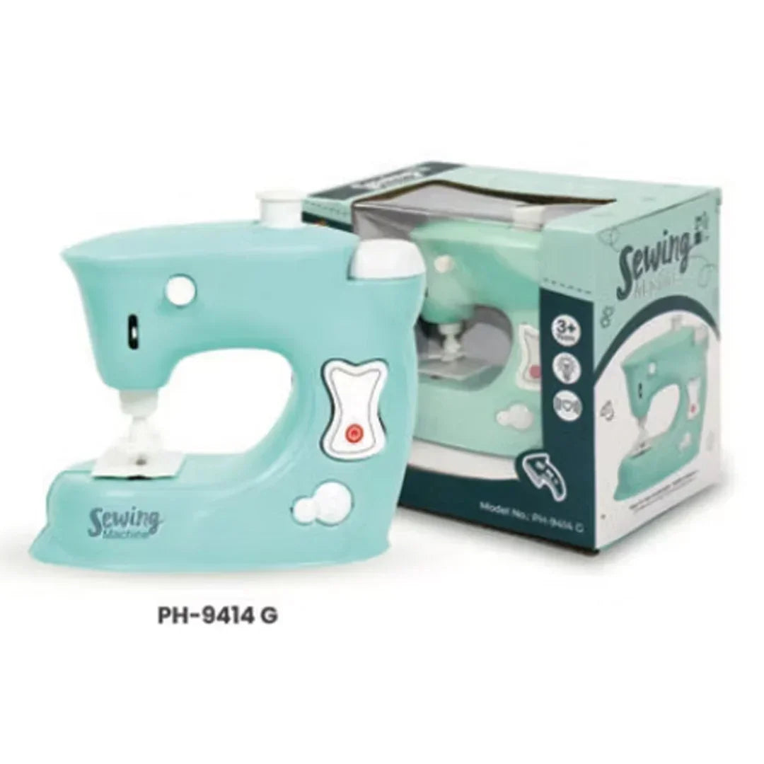 Pablo Honey Sewing Machin Household Play Set (Blue) - Jaiman Toys