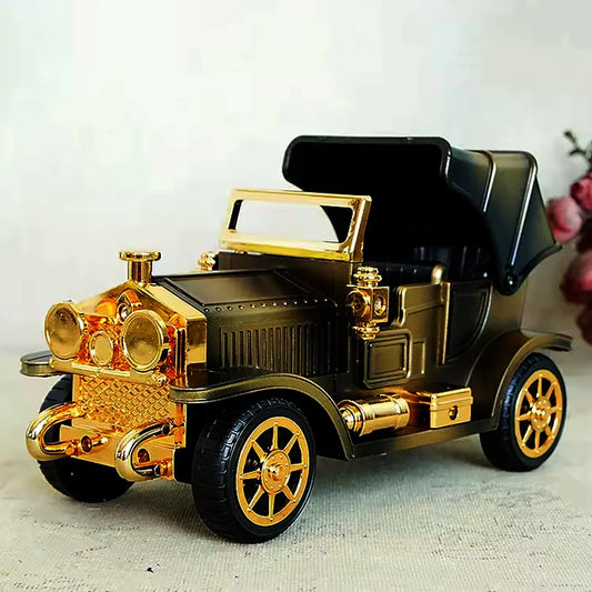 Vintage Locomotive Music Box Toy Mechanism Musical Classic Cars Clockwork Boxes Gift for Kids, Friends, Christmas/Birthday, Cafe Bar &amp; Home Decoration. - Jaiman Toys