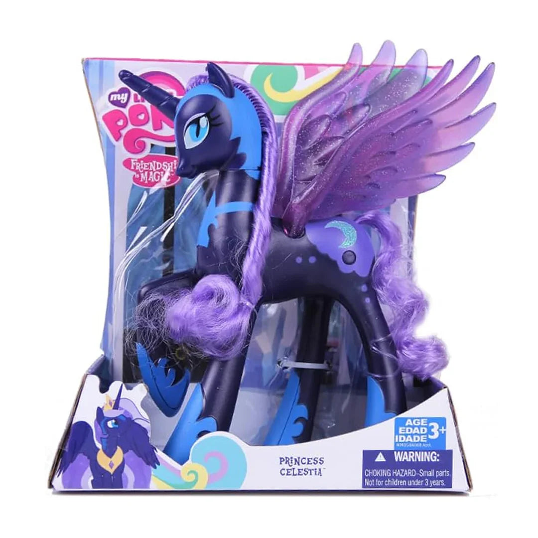My Little Pony Horse Toy Friendship Movie Feature Character 22cm Action Figure (Black) - Jaiman Toys
