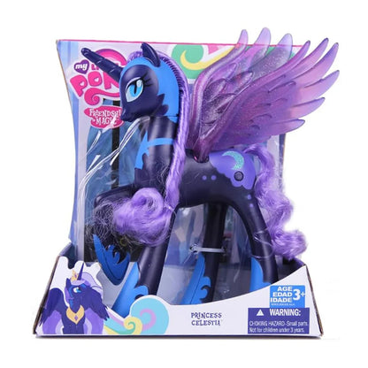 My Little Pony Horse Toy Friendship Movie Feature Character 22cm Action Figure (Black) - Jaiman Toys