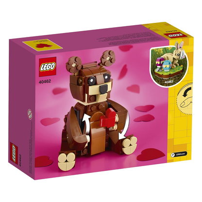 LEGO Valentine’s Brown Bear 40462 Building Kit (245 Pieces)