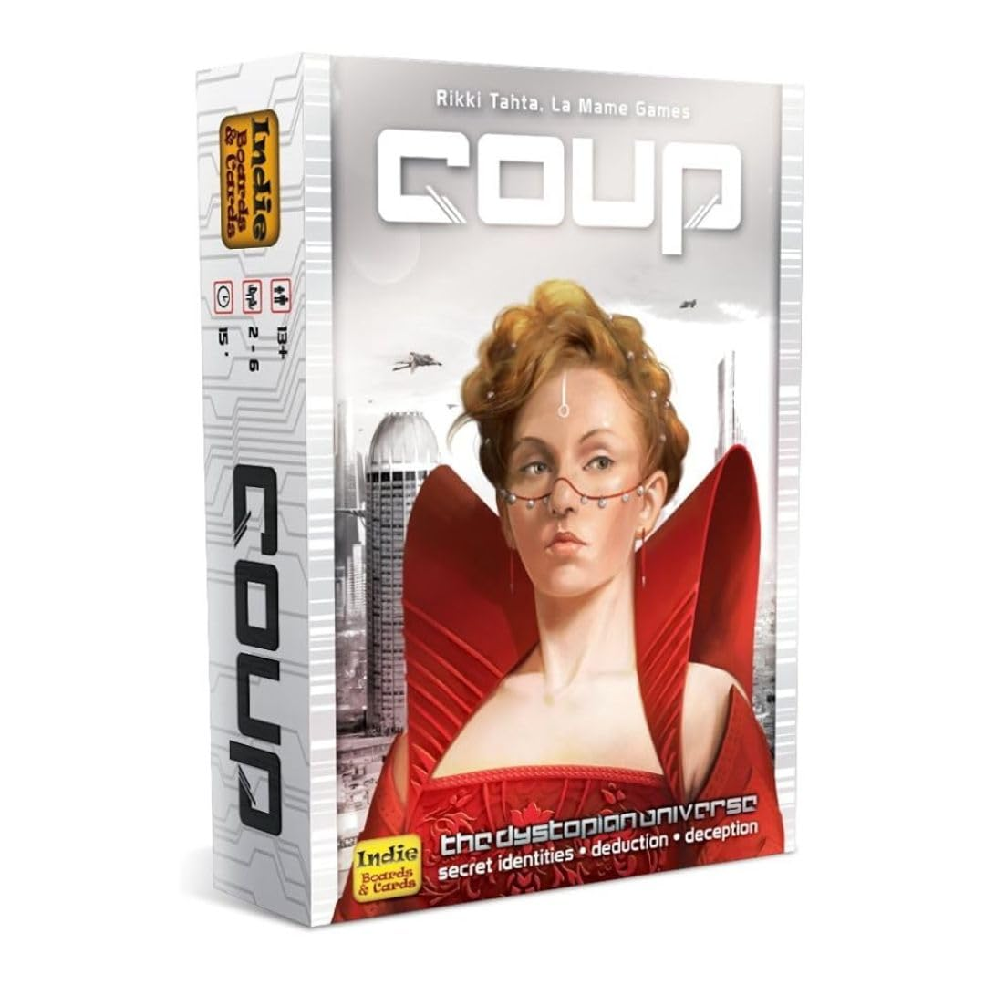 Coup - A Game of Strategy | Intense Card Game for Family and Friends