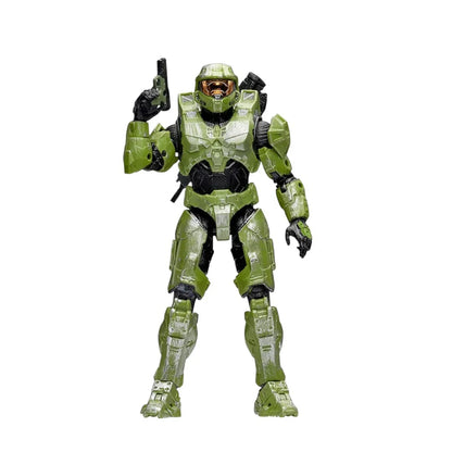 HALO 6.5” Spartan Collection – Master Chief Highly Articulated, Poseable with Weapon Accessories - Scaled to Play & Display-HLW0018