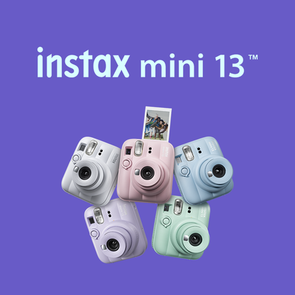 Fujifilm Instax Mini 13 Instant Camera – Auto Exposure | Selfie Timer | Compact Instant Film Camera- Dreamy Purple