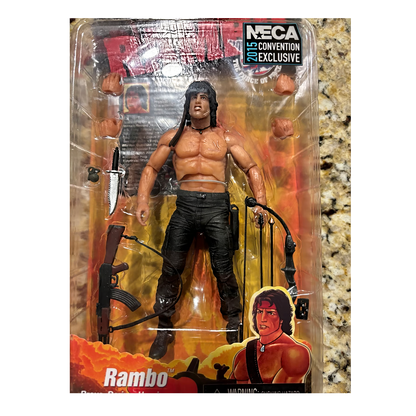 NECA Rambo Action Figure - Brave. Daring. Heroic Age 17+