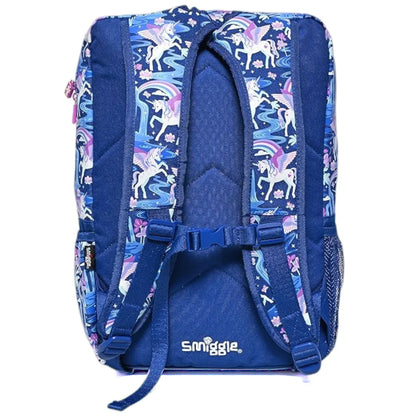 Smiggle Away Foldover Backpack Unicorn – 16-Inch Compartment | Multi-Compartment School & Travel Bag
