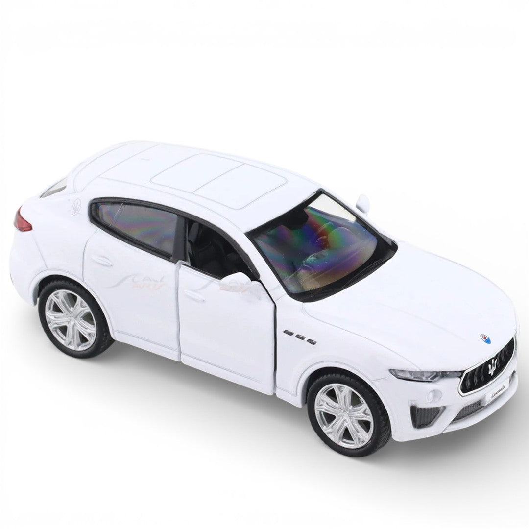 RMZ City 1:36 Maserati Levante GTS Diecast Alloy Car Model – Openable Doors | Pull Back & Go | 2 Color Variants