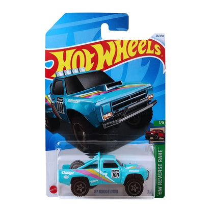 Hot Wheels 1:64 Scale 5-Car Die-Cast Set | Rod Squad HW50 Concept, McLaren Solus GT, Long Bloc JJJ71, ’87 Dodge D100 & Donut Drifter