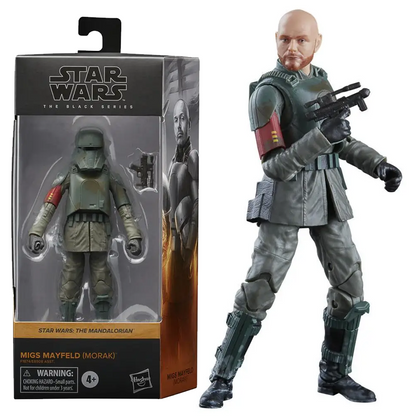 Star Wars The Black Series Migs Mayfeld (Morak) 6-Inch-Scale Star Wars: The Mandalorian Action Figure