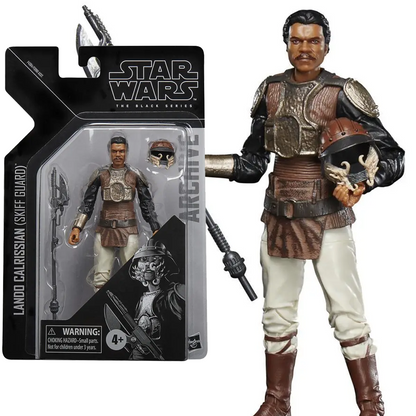 Star Wars The Black Series Archive Lando Calrissian (Skiff Guard) Toy 6-Inch-Scale Action Figure